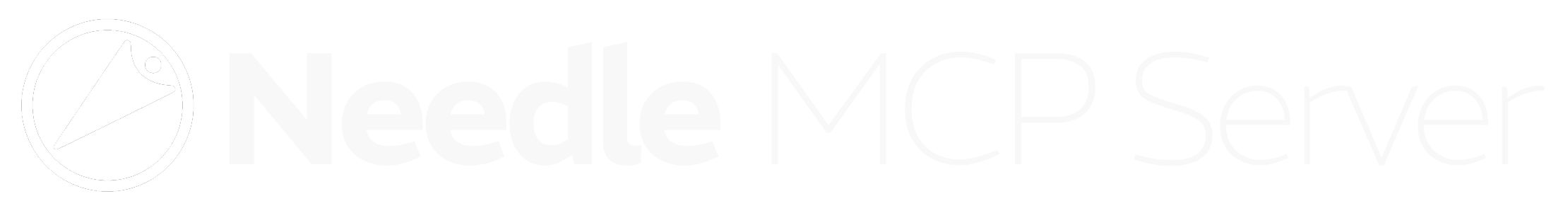 Needle MCP Server Logo
